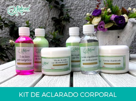 aclarado corporal kit del curso